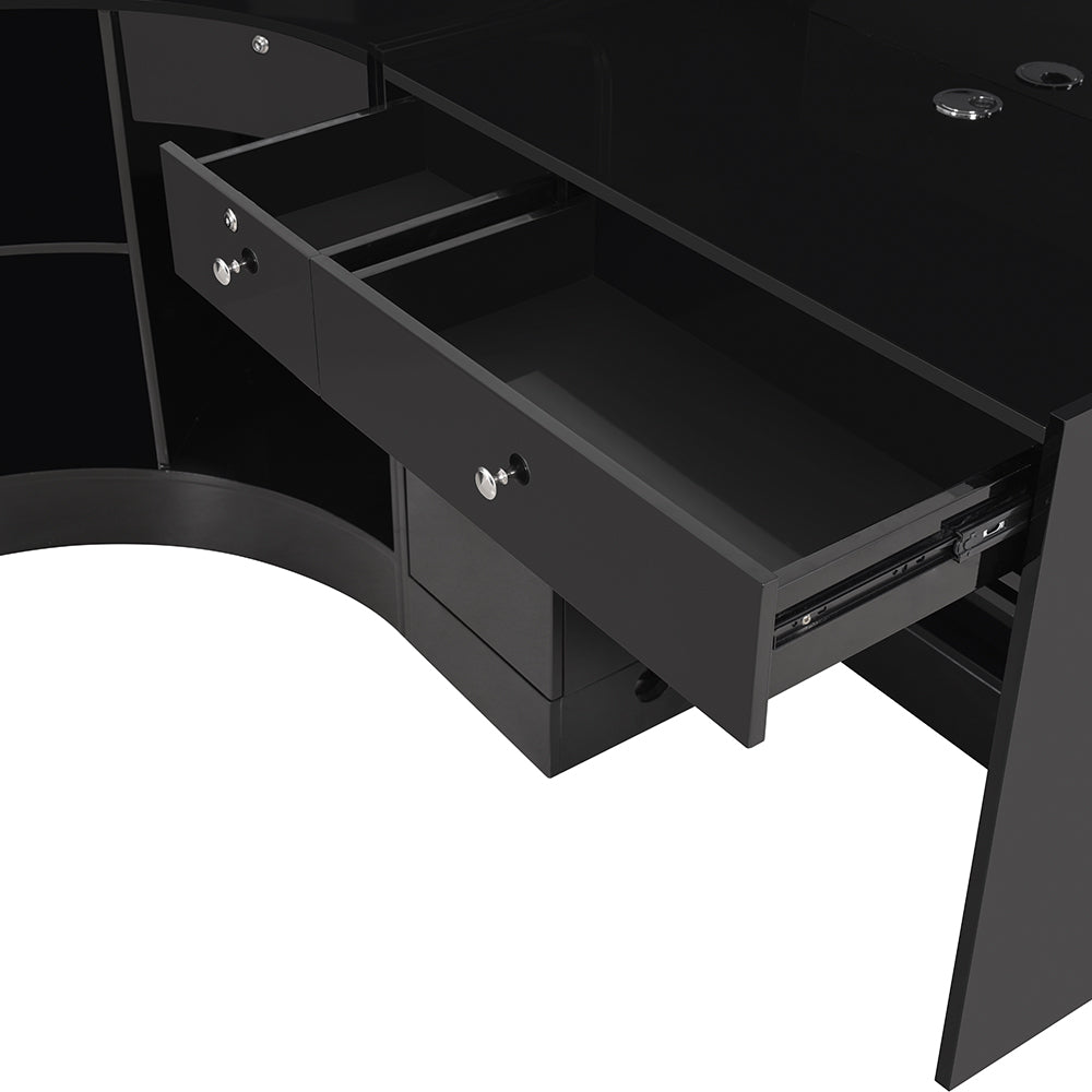 Janus Curved Reception Counter Desk