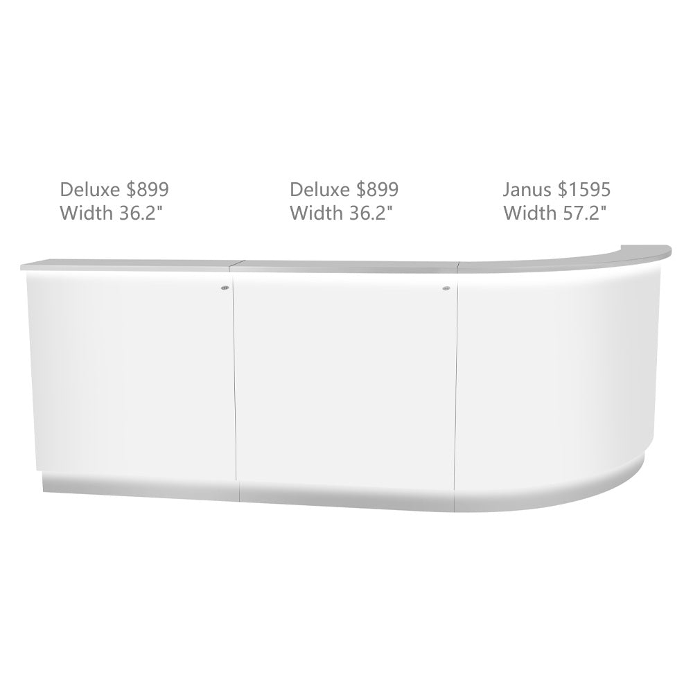 Janus L Shaped Reception Desk