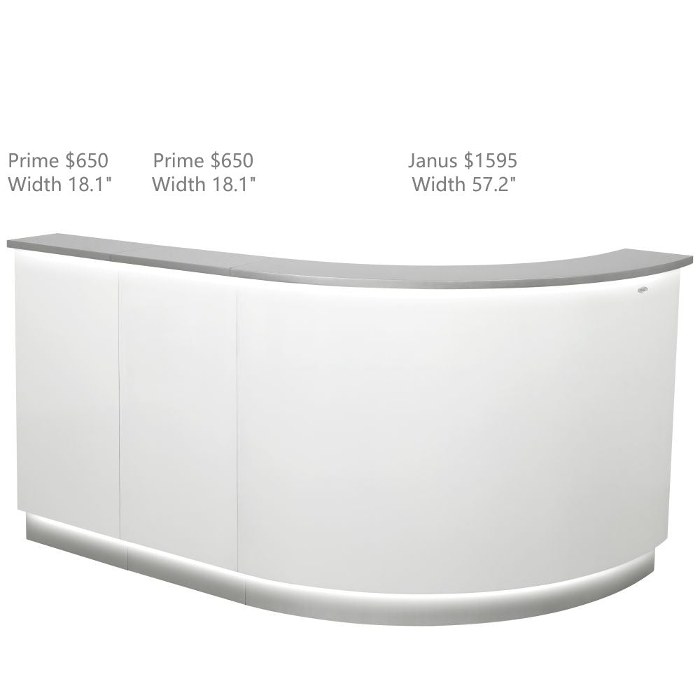 Janus L Shaped Reception Desk