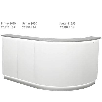 Janus L Shaped Reception Desk