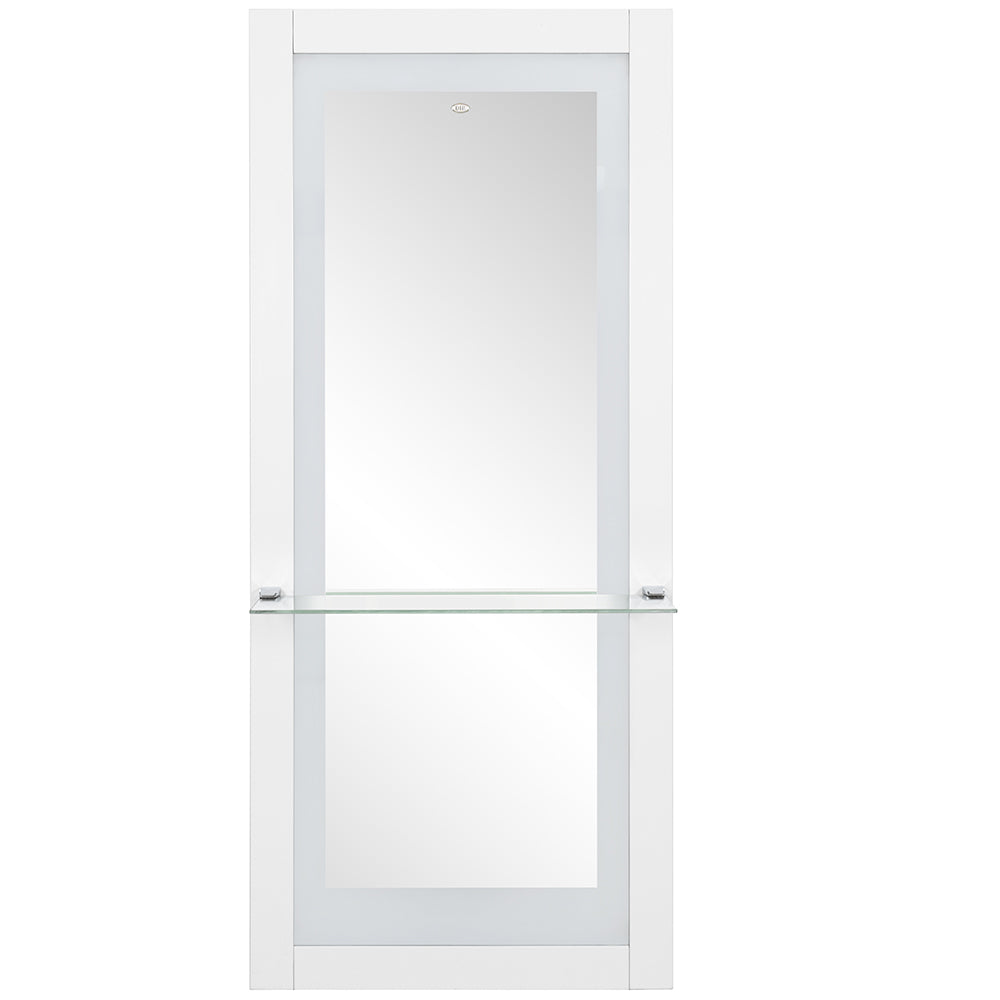 Luna II LED Lighted Hair Salon Station and Wall Mirror