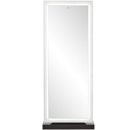 Magic Double Salon Mirror With Cabinet