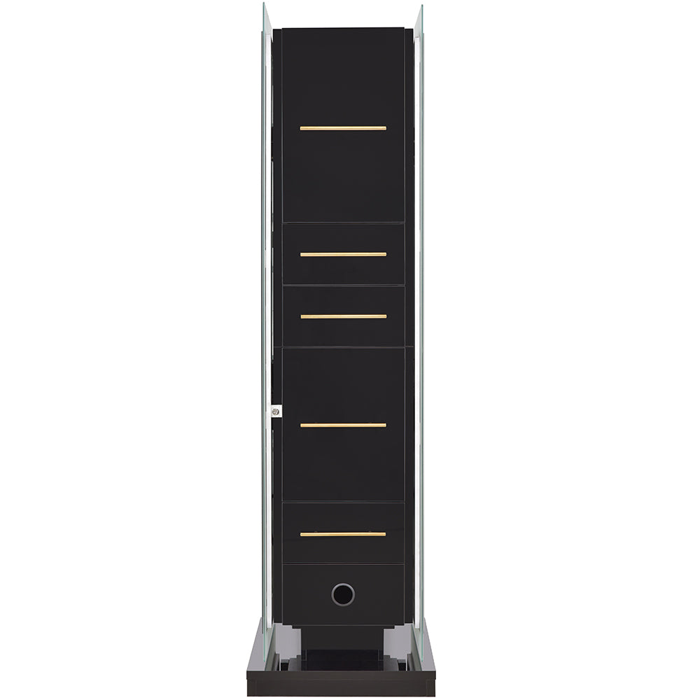 Magic Double Salon Mirror With Cabinet