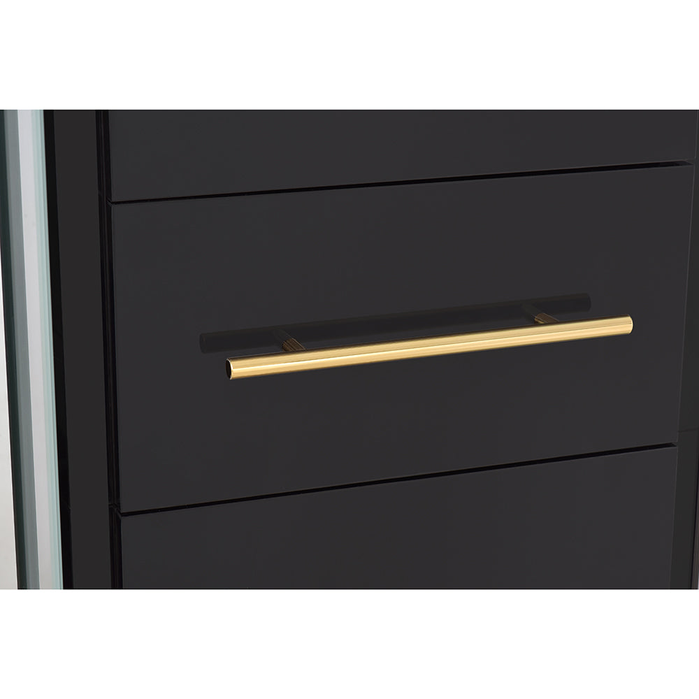 Magic Double Salon Mirror With Cabinet