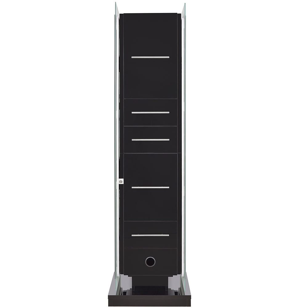 Magic Double Salon Mirror With Cabinet