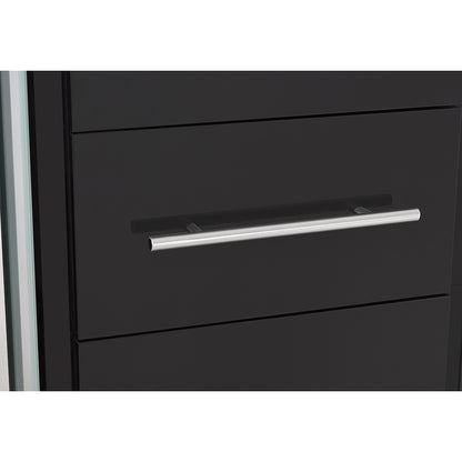 Magic Double Salon Mirror With Cabinet
