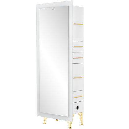 Magic Single Gold  LED Styling Station