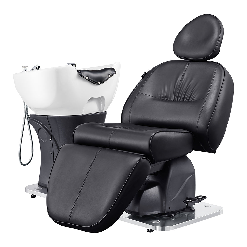Maximus Full Recline Shampoo Unit With Rotating Seat 