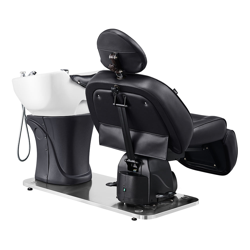 Maximus Full Recline Shampoo Unit With Rotating Seat 