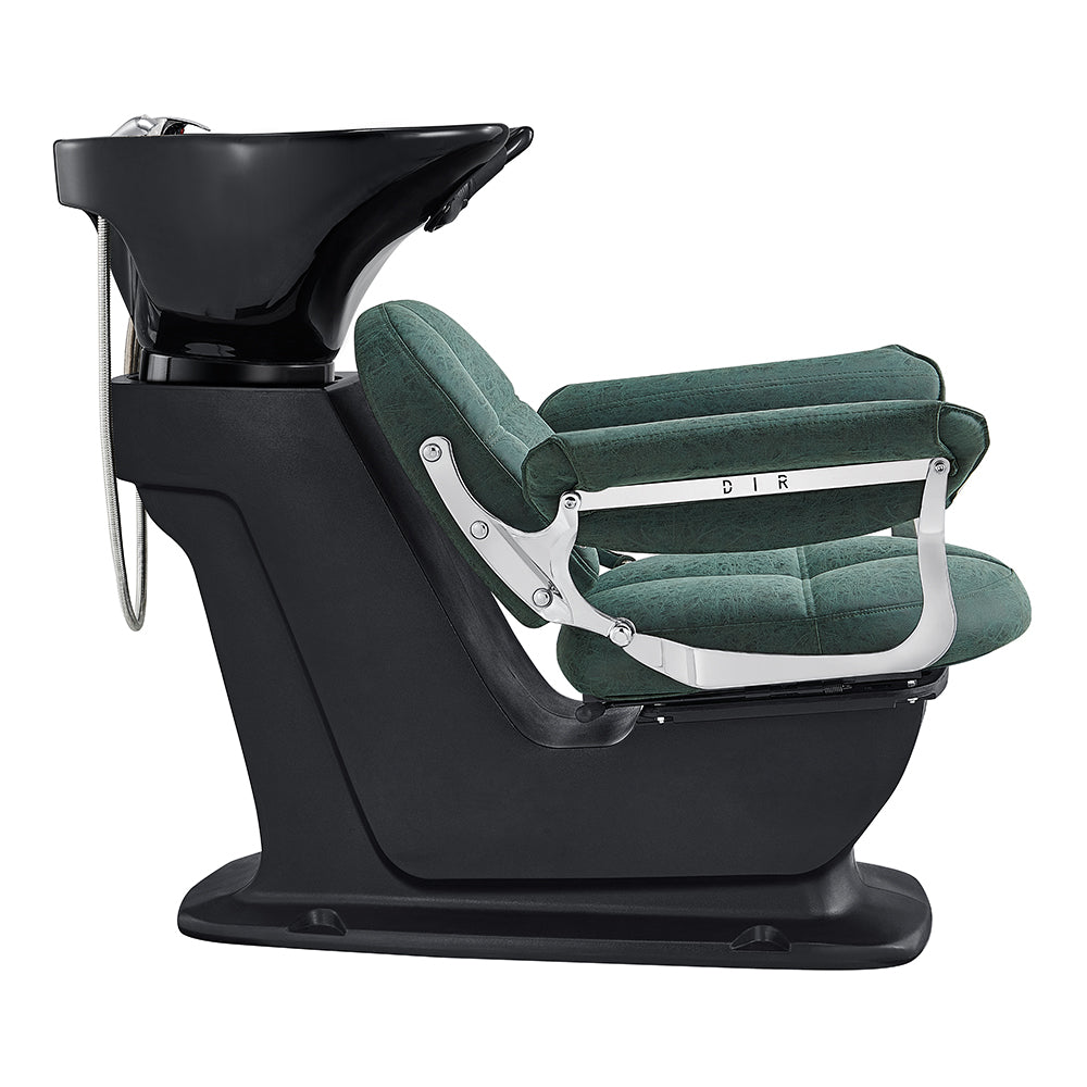 Vintage Green Salon Shampoo Unit