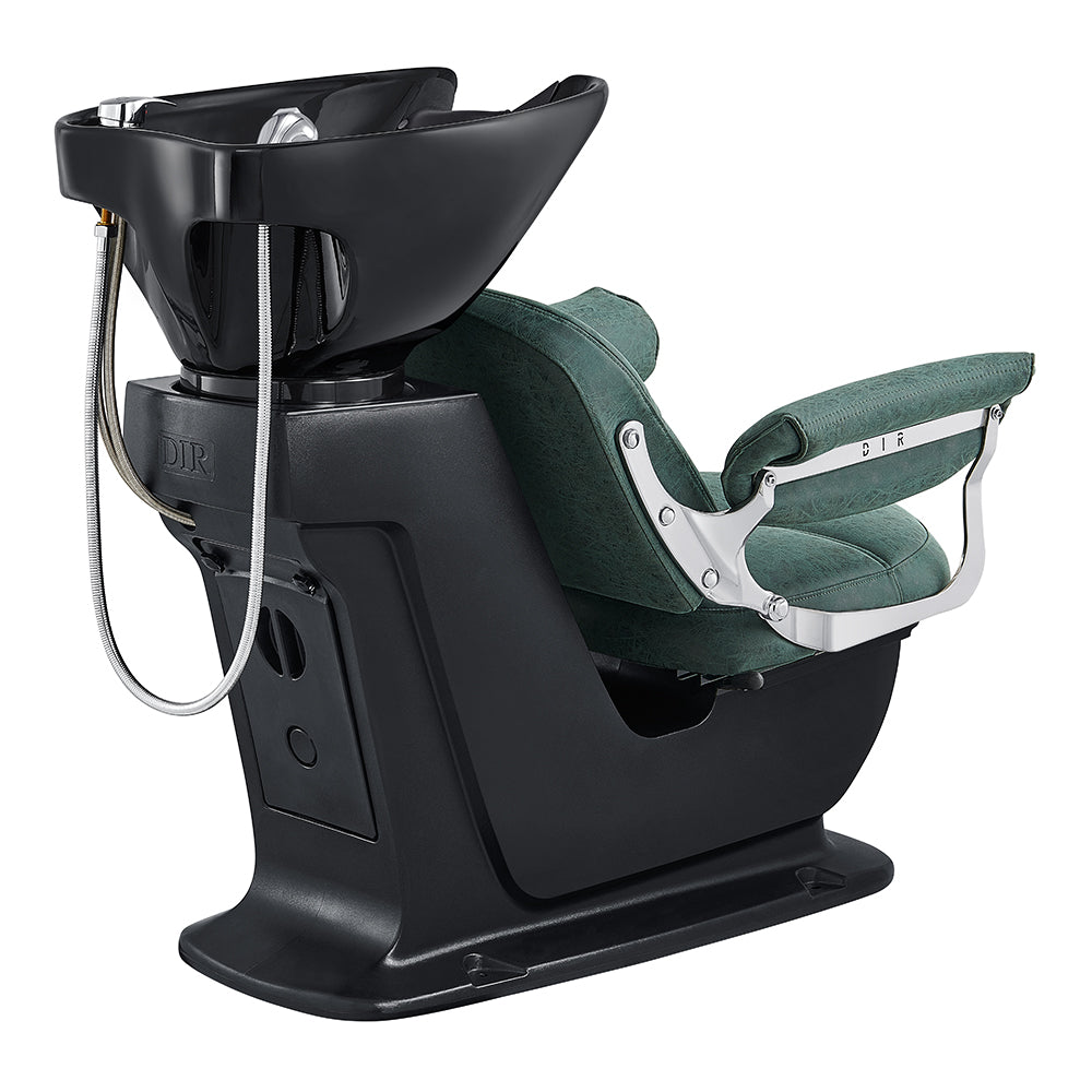 Vintage Green Salon Shampoo Unit