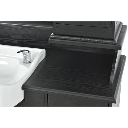Mohegan Barber Front Wash Station 