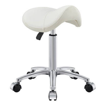 Nero Salon Horse Saddle Stool