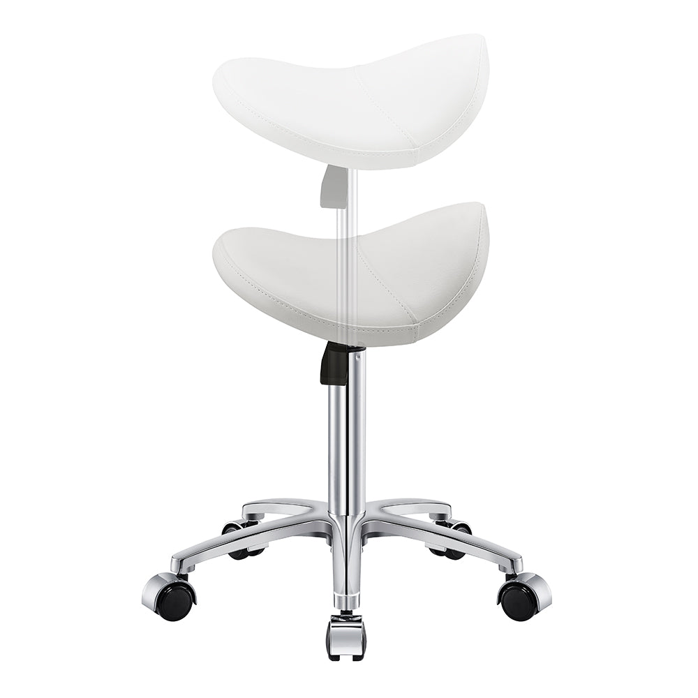 Nero Salon Horse Saddle Stool