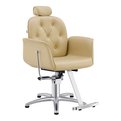 Noir Reclining Hydraulic Salon Chair