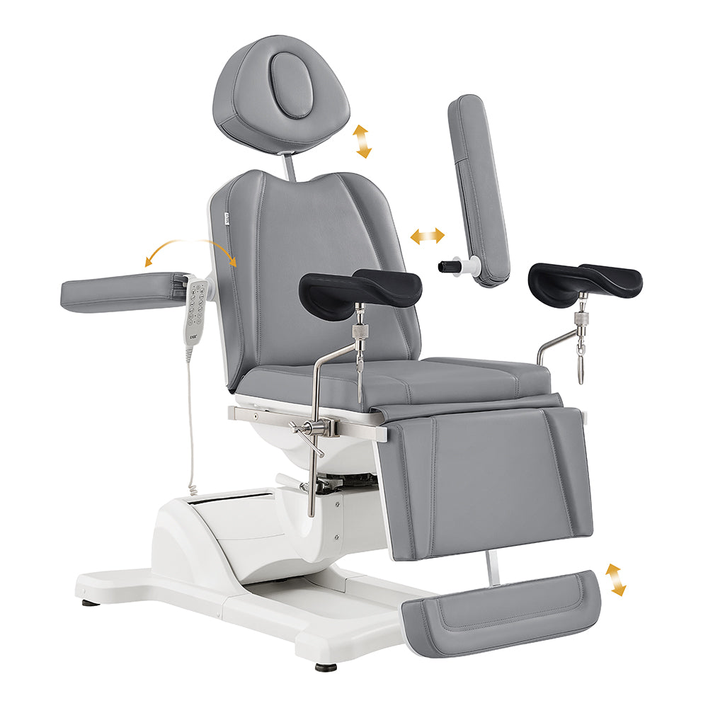 Pavo OB Medical treatment Table with Stirrups