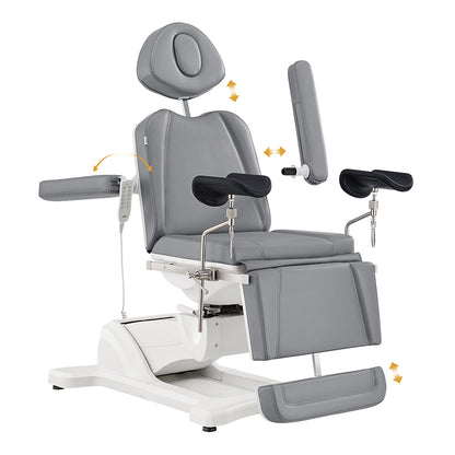 Pavo OB Medical treatment Table with Stirrups