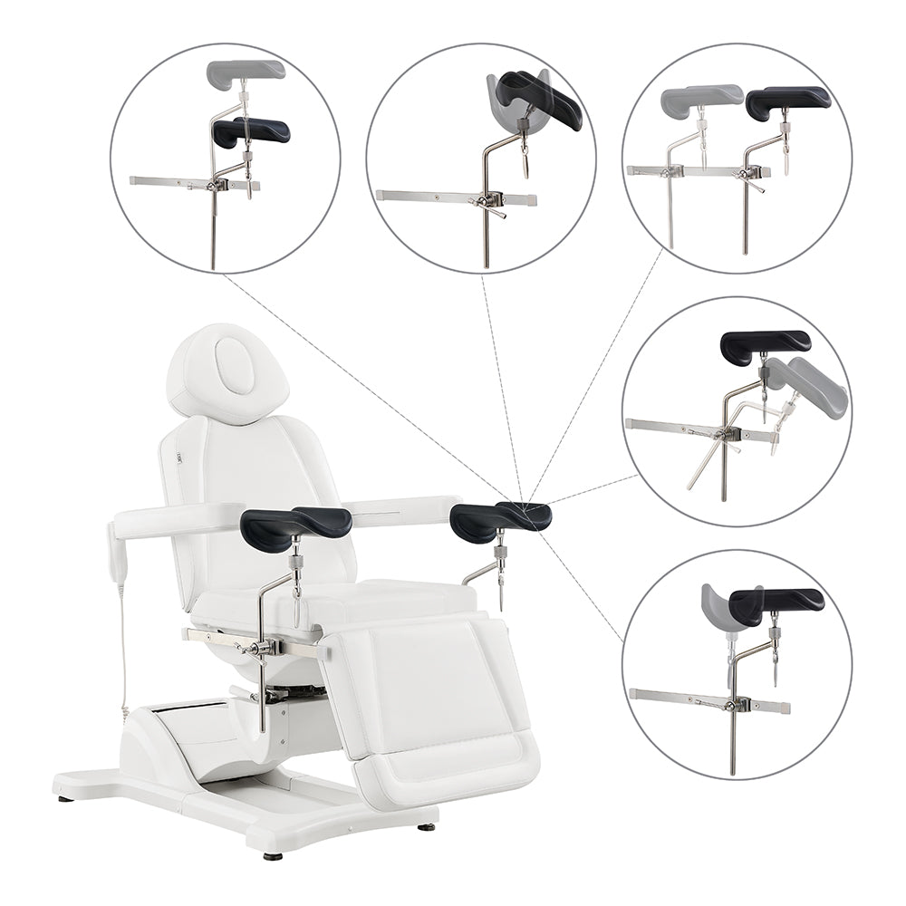 Pavo OB GYN table stirrups