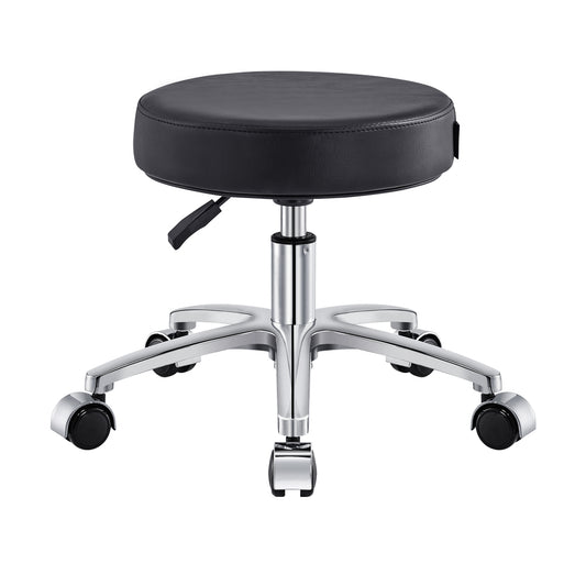 Lunar Low Stool with Wheels