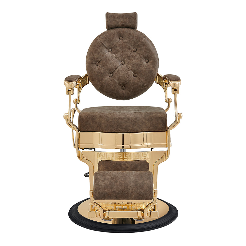 Princeton Vintage Luxury Gold Barber Chair