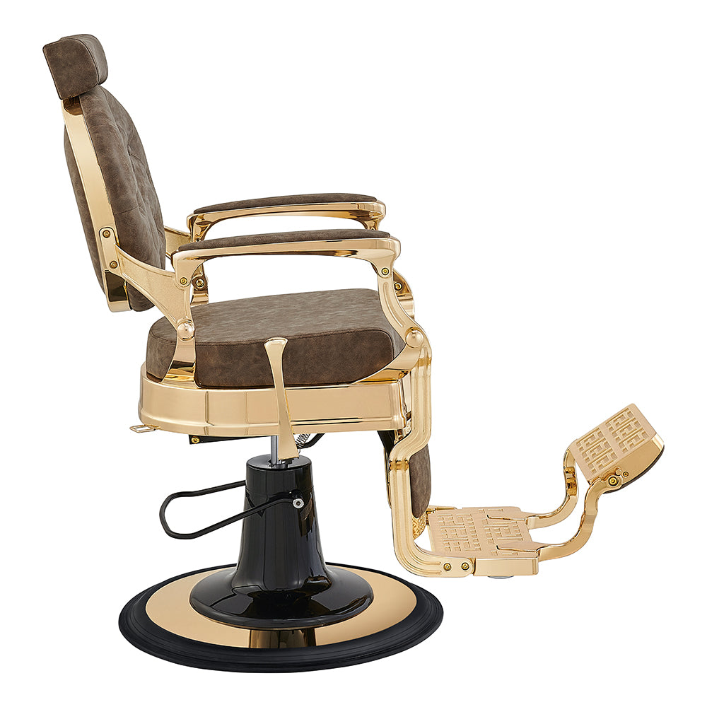 Princeton Vintage Luxury Gold Barber Chair
