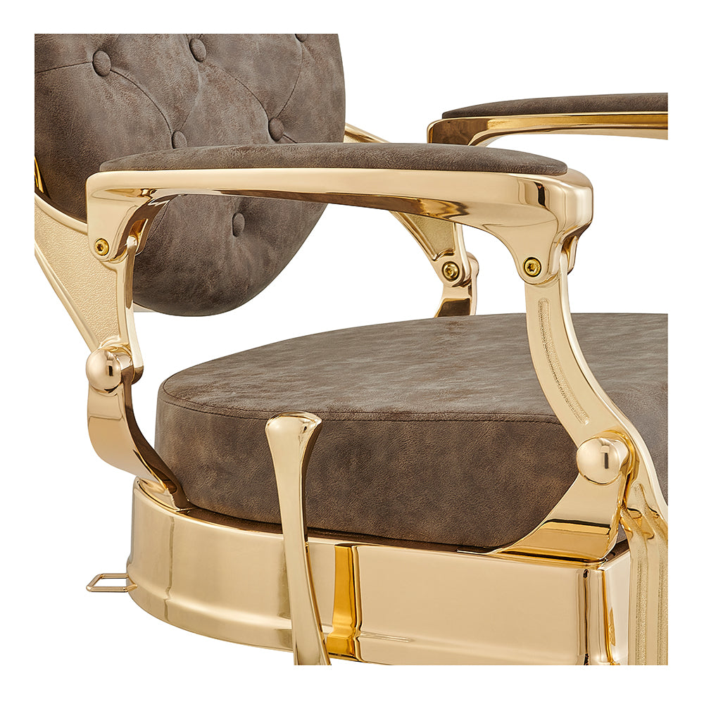 Princeton Vintage Luxury Gold Barber Chair