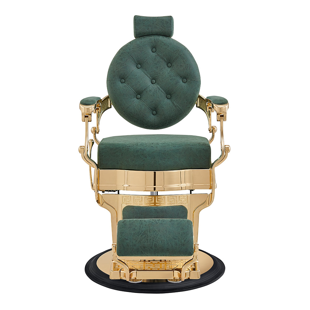 Princeton Vintage Luxury Gold Barber Chair