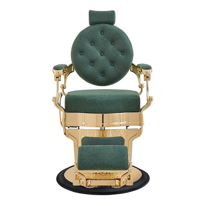 Princeton Vintage Luxury Gold Barber Chair