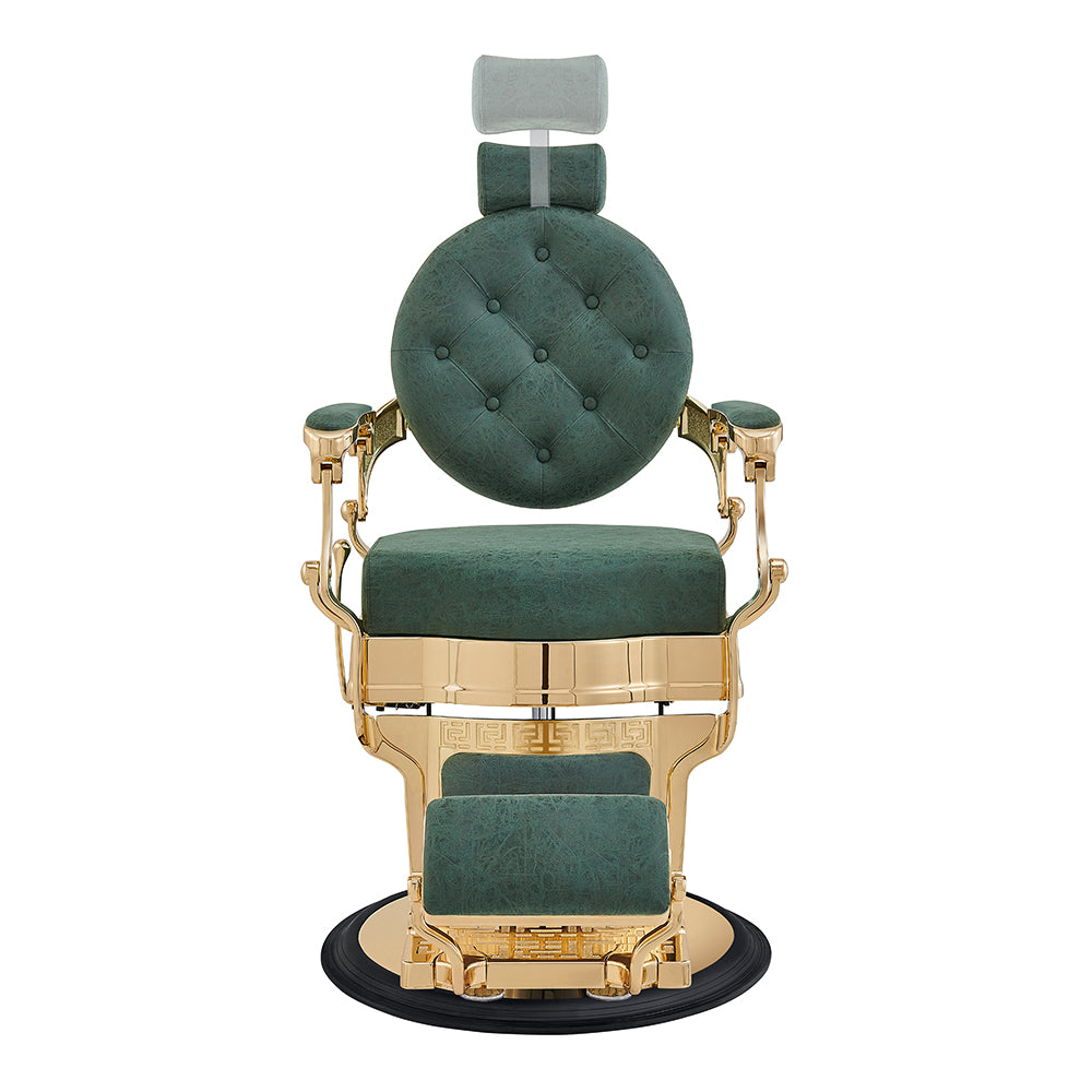 Princeton Vintage Luxury Gold Barber Chair