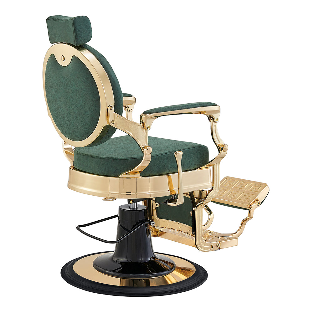 Princeton Vintage Luxury Gold Barber Chair