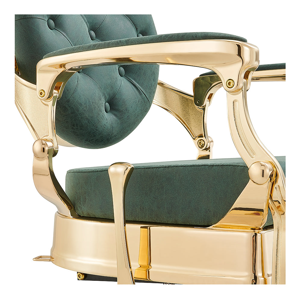 Princeton Vintage Luxury Gold Barber Chair