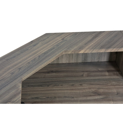 Valencia Combination Antique Reception Counter Desk