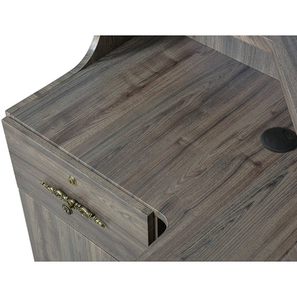 Valencia Combination Antique Reception Counter Desk