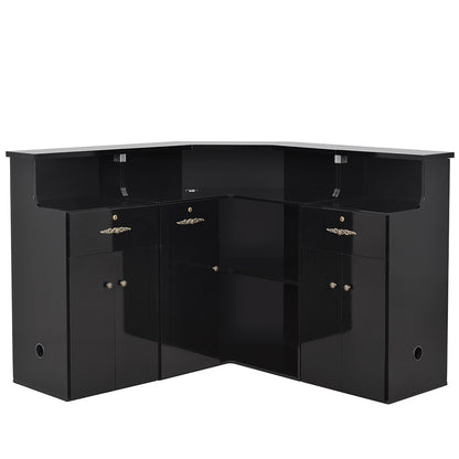 Valencia Combination L Shaped Reception Desk