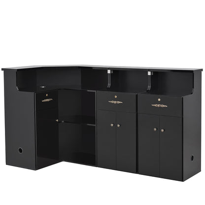 Valencia Combination L Shaped Reception Desk