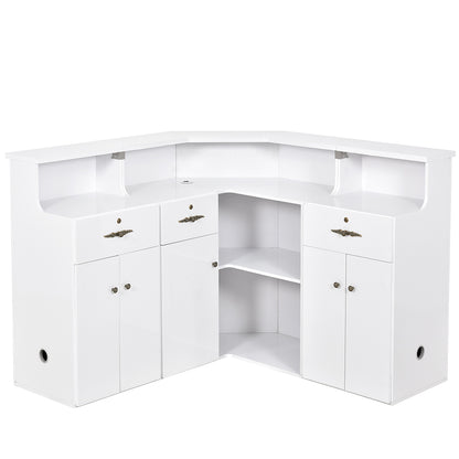 Valencia Combination Standing Reception Desk