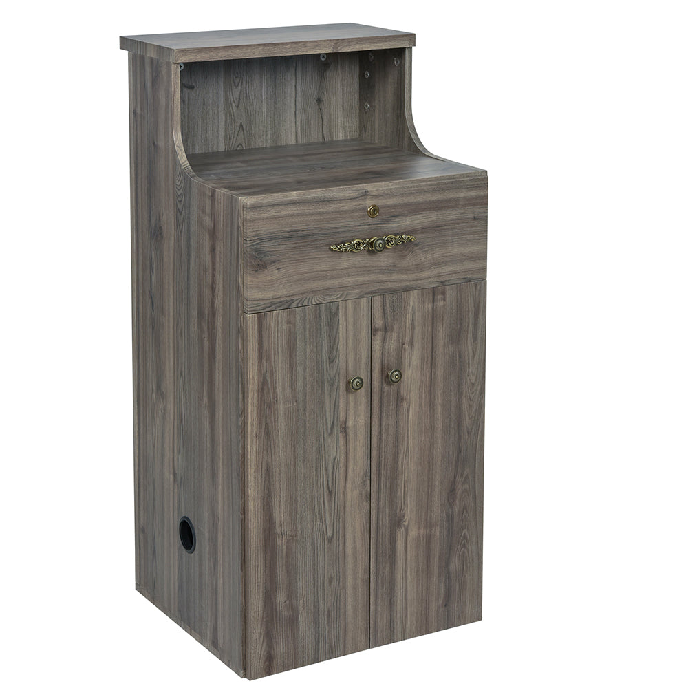 Valencia Small Rustic Reception Desk