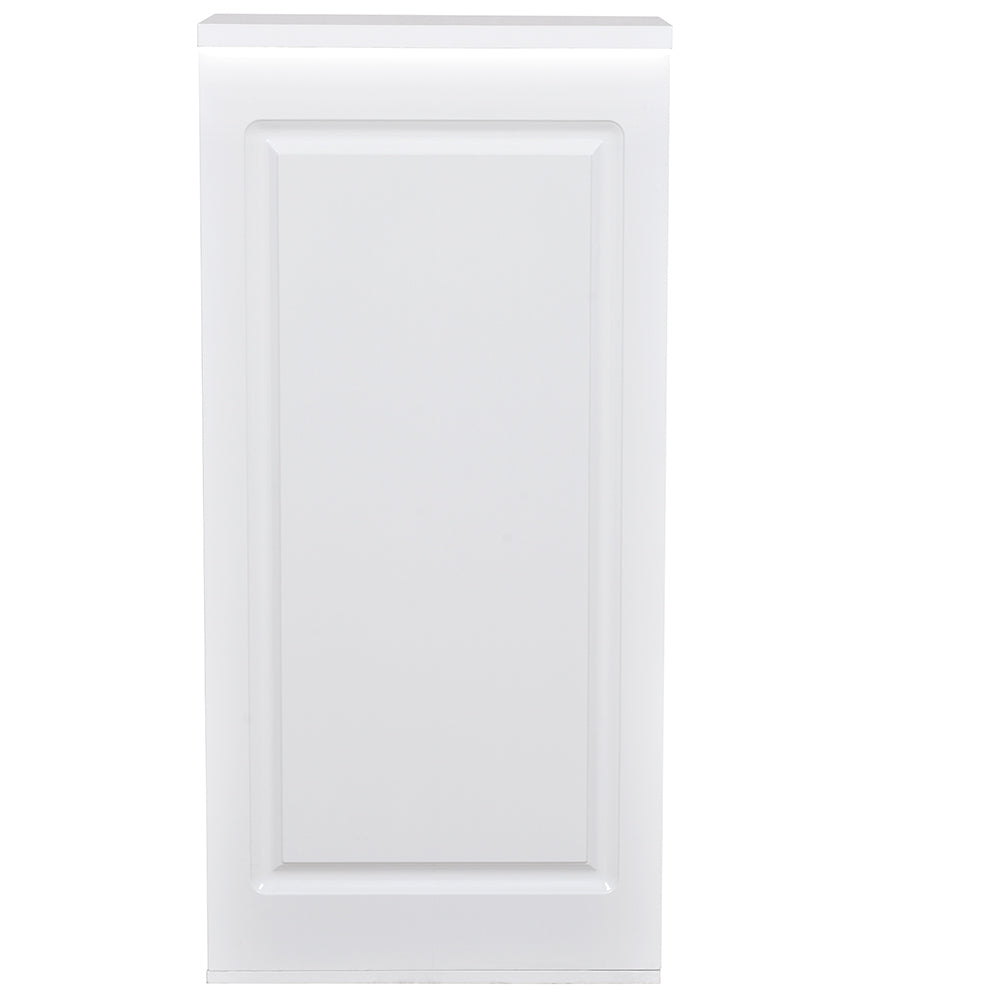 Valencia Small White Reception Desk