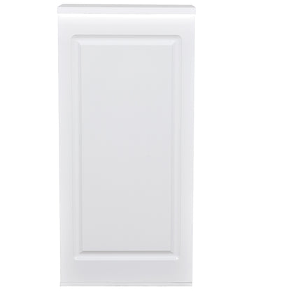Valencia Small White Reception Desk