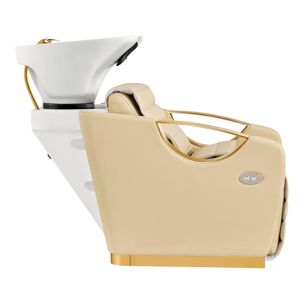 Victoria Gold Electric Shampoo Bowl and Chair