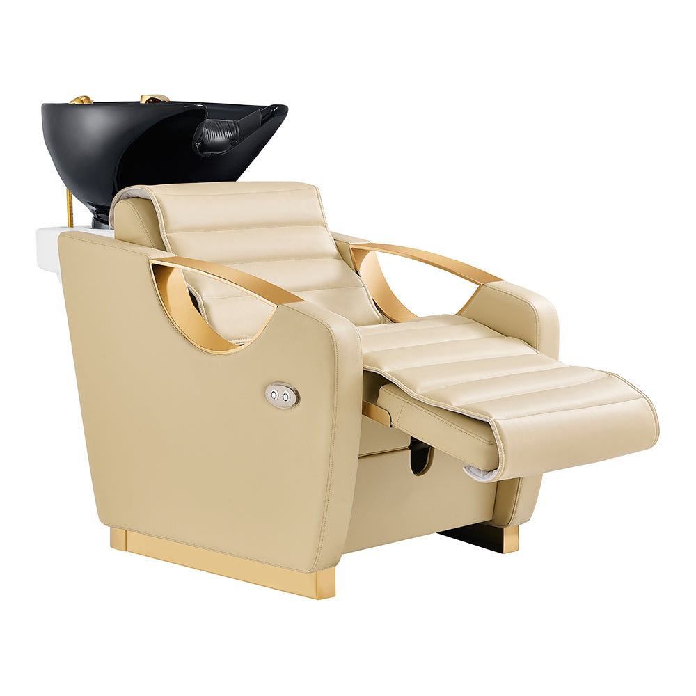 Victoria Gold Electric Shampoo Bowl and Chair