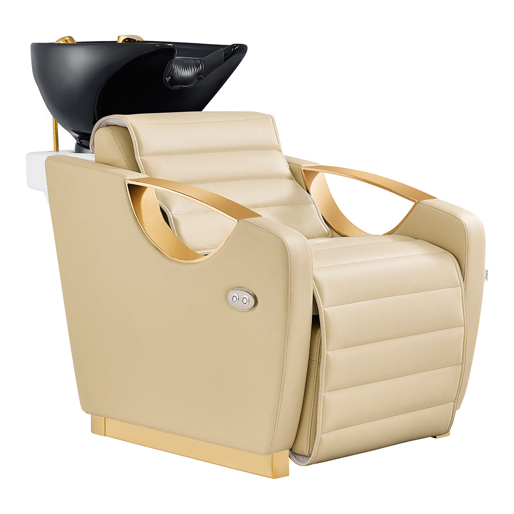 Victoria Gold Electric Shampoo Bowl and Chair