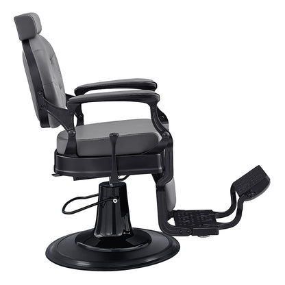 Viking Gray Classic Barber Chair