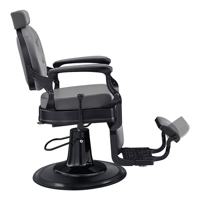 Viking Gray Classic Barber Chair