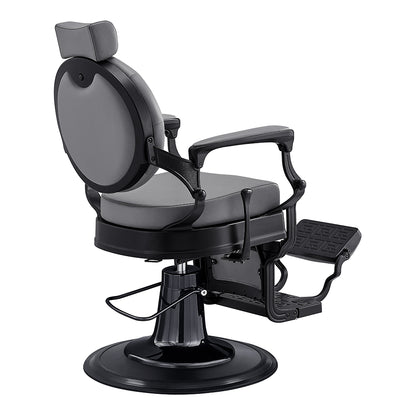 Viking Gray Classic Barber Chair
