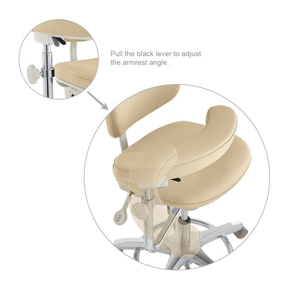 wiilow ergonomic medical stool
